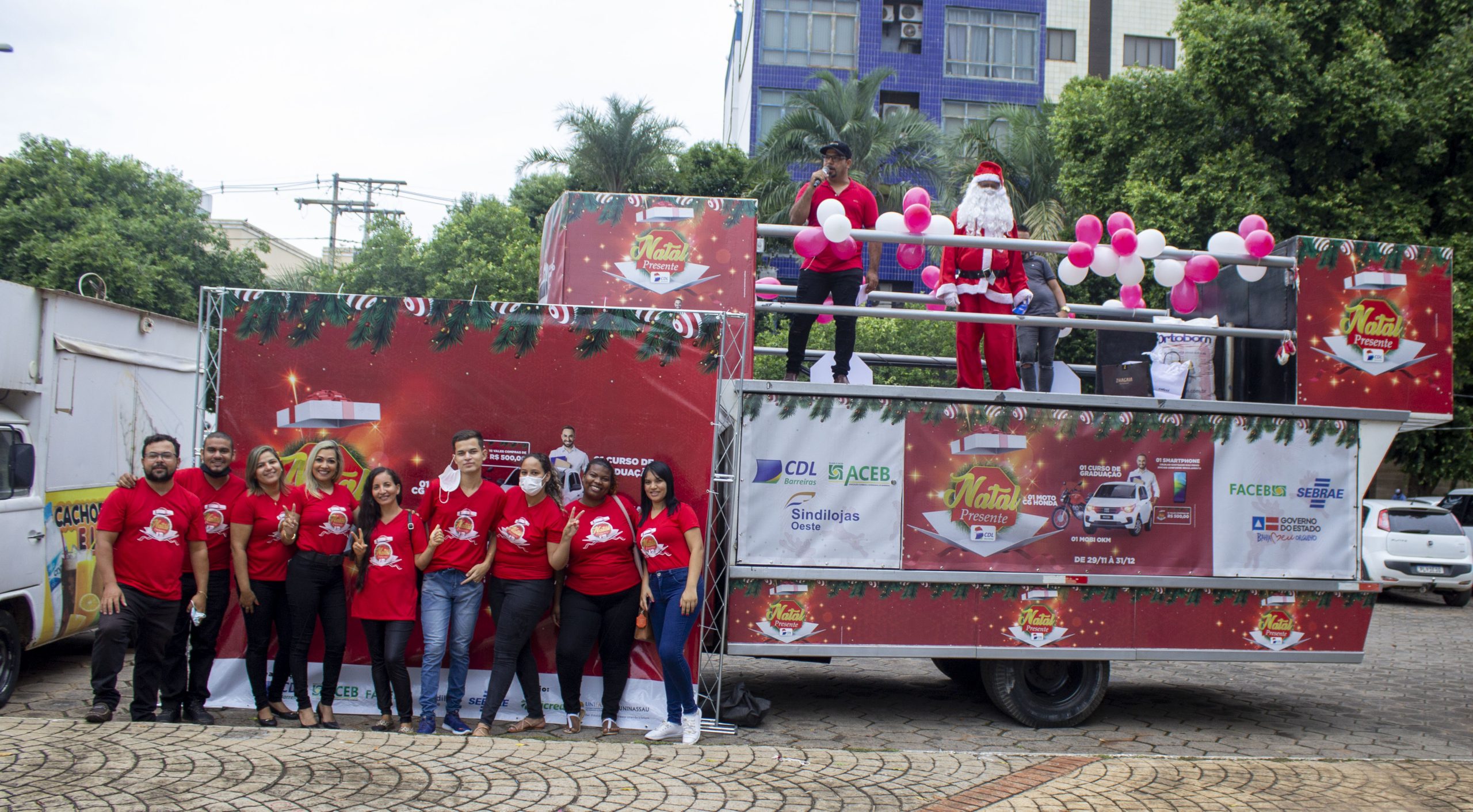 Blitz CDL na Praça- Campanha Natal Presente